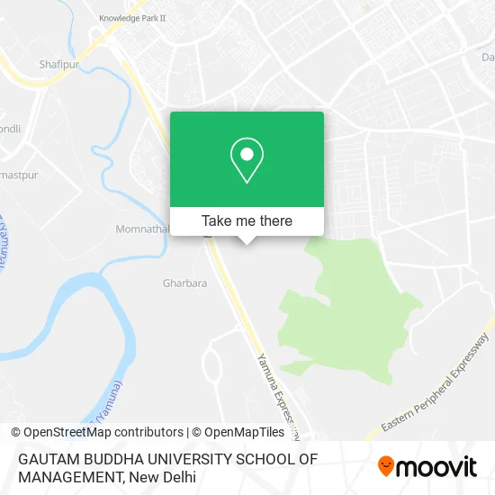 GAUTAM BUDDHA UNIVERSITY SCHOOL OF MANAGEMENT map
