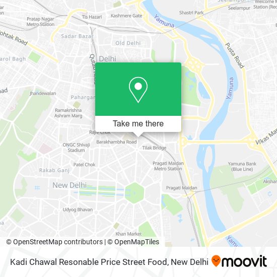 Kadi Chawal Resonable Price Street Food map