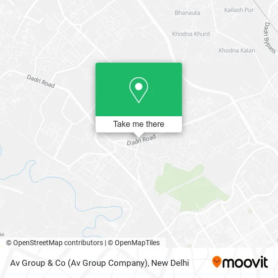 Av Group & Co (Av Group Company) map