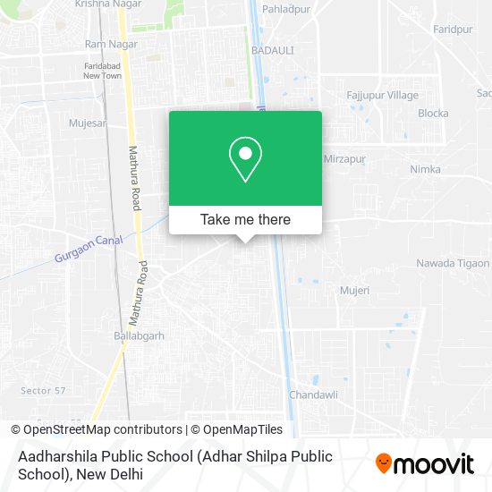 Aadharshila Public School (Adhar Shilpa Public School) map