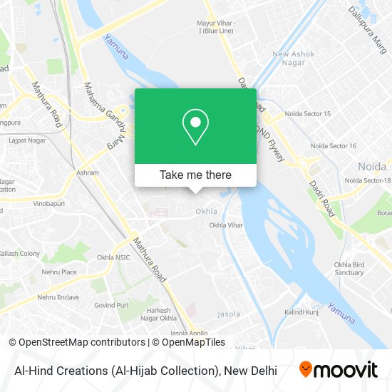 Al-Hind Creations (Al-Hijab Collection) map