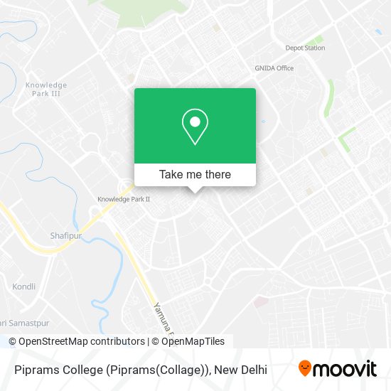 Piprams College (Piprams(Collage)) map
