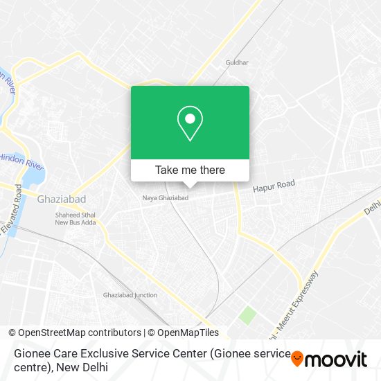 Gionee Care Exclusive Service Center (Gionee service centre) map