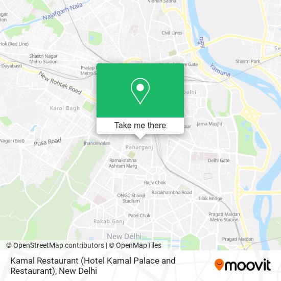 Kamal Restaurant (Hotel Kamal Palace and Restaurant) map