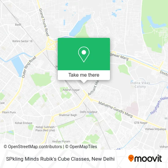 SPkling Minds Rubik's Cube Classes map