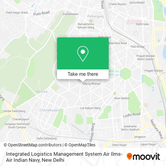 Integrated Logistics Management System Air Ilms-Air Indian Navy map