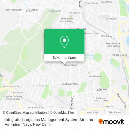Integrated Logistics Management System Air Ilms-Air Indian Navy map