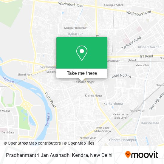 Pradhanmantri Jan Aushadhi Kendra map