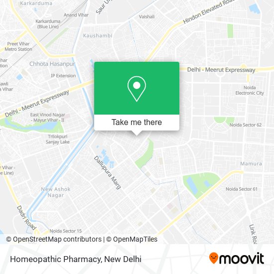 Homeopathic Pharmacy map