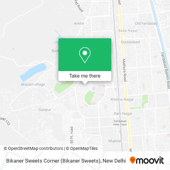 Bikaner Sweets Corner map