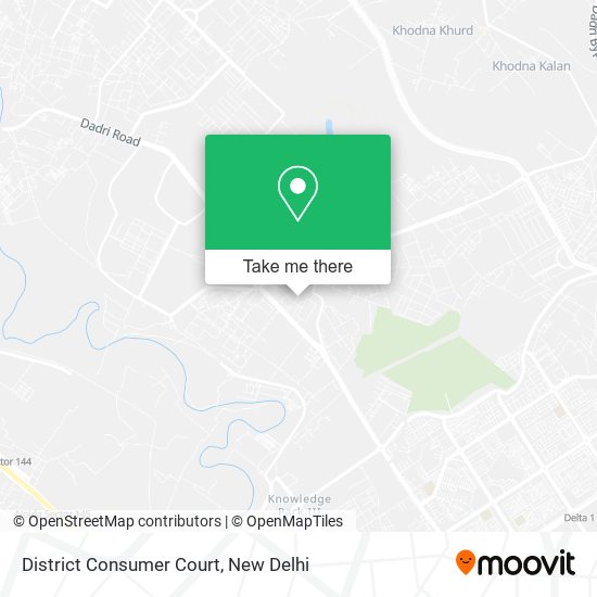 District Consumer Court map