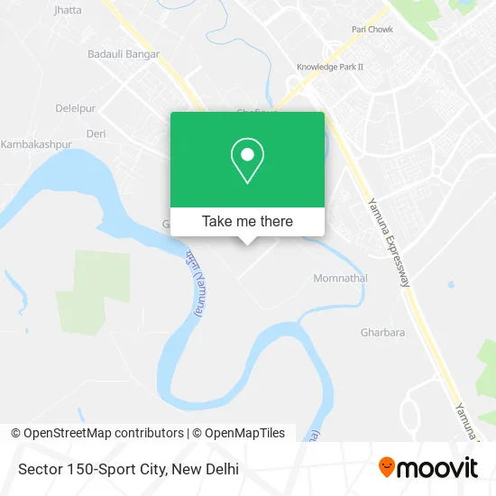 Sector 150-Sport City map