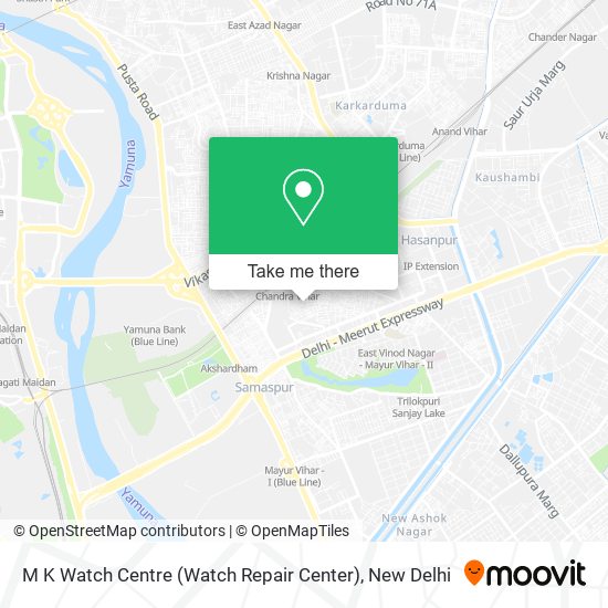 M K Watch Centre (Watch Repair Center) map