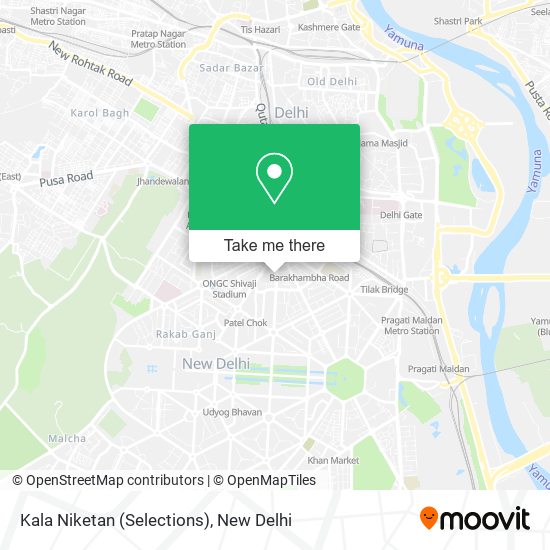 Kala Niketan (Selections) map