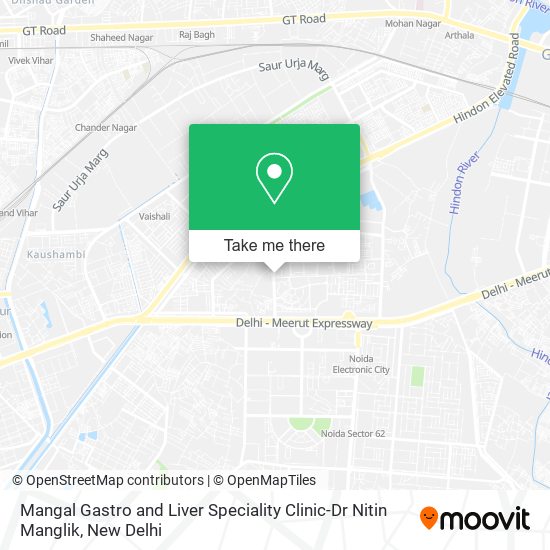 Mangal Gastro and Liver Speciality Clinic-Dr Nitin Manglik map