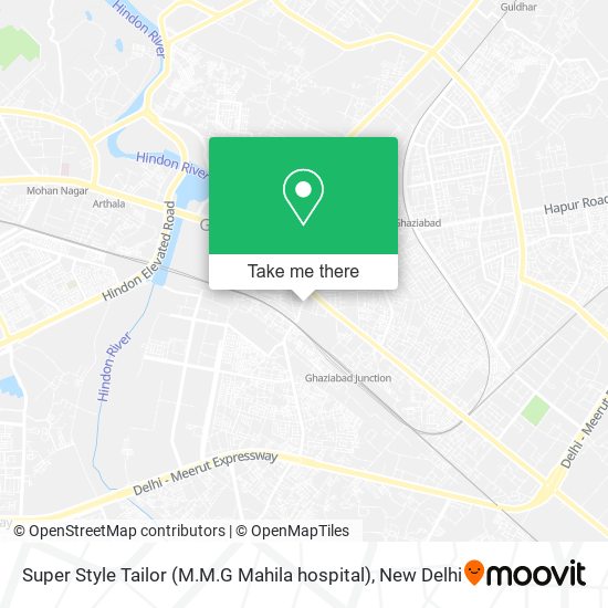 Super Style Tailor (M.M.G Mahila hospital) map