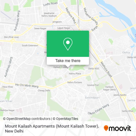 Mount Kailash Apartments (Mount Kailash Tower) map