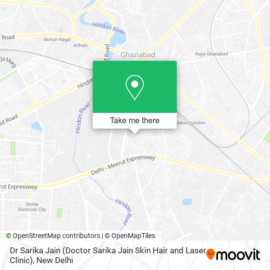Dr Sarika Jain (Doctor Sarika Jain Skin Hair and Laser Clinic) map