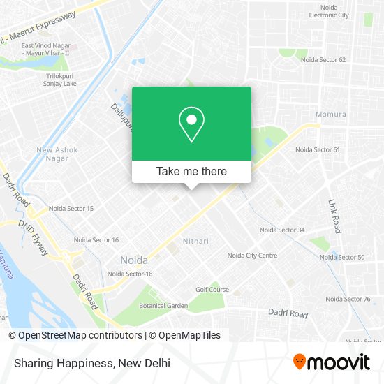 Sharing Happiness map