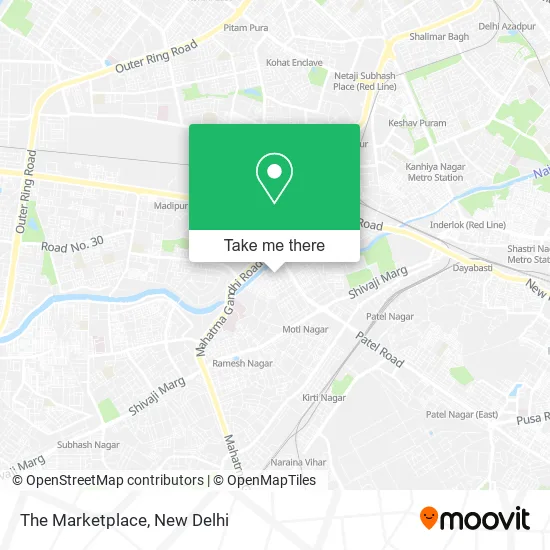 The Marketplace map