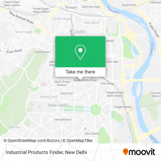 Industrial Products Finder map