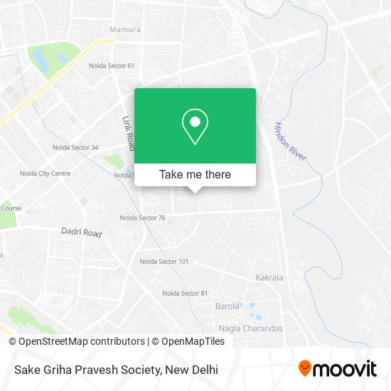 Sake Griha Pravesh Society map