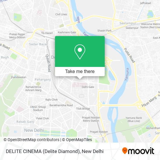 DELITE CINEMA (Delite Diamond) map