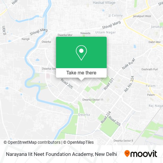 Narayana Iit Neet Foundation Academy map