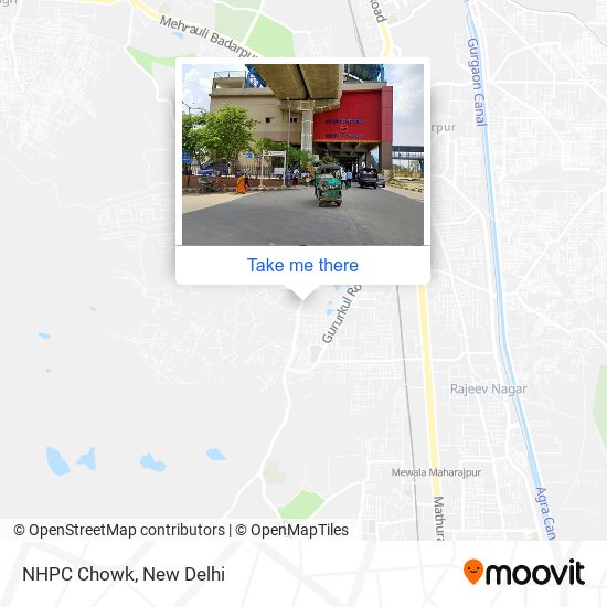 NHPC Chowk map