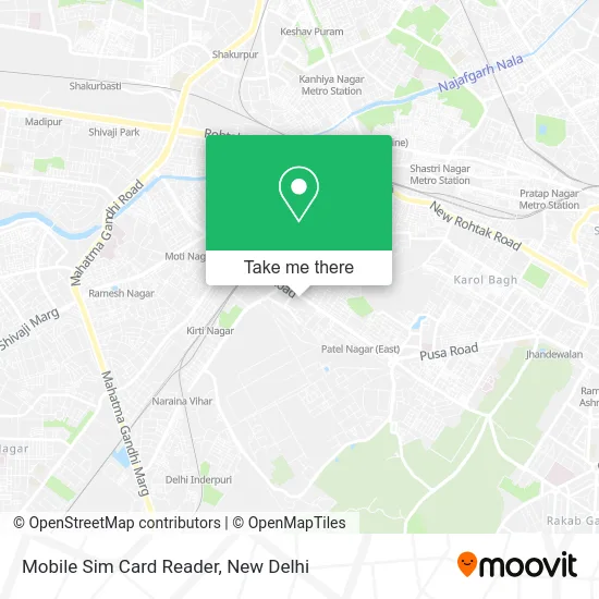 Mobile Sim Card Reader map