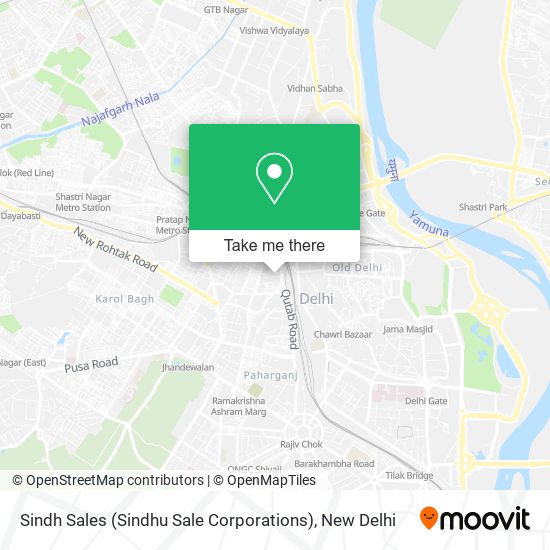 Sindh Sales (Sindhu Sale Corporations) map