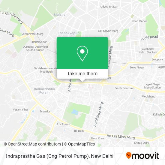 Indraprastha Gas (Cng Petrol Pump) map