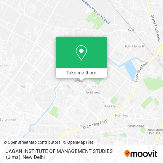 JAGAN INSTITUTE OF MANAGEMENT STUDIES (Jims) map