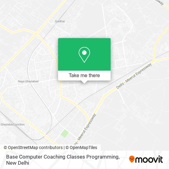 Base Computer Coaching Classes Programming map