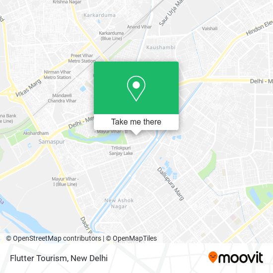 Flutter Tourism map