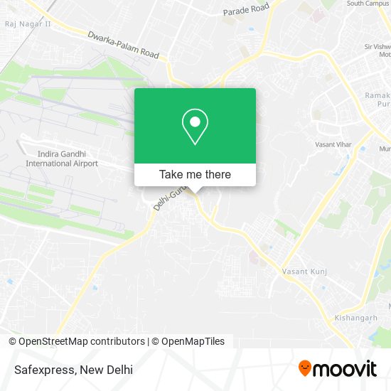 Safexpress map