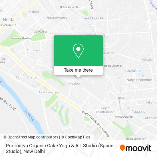 Poornatva Organic Cake Yoga & Art Studio (Space Studio) map