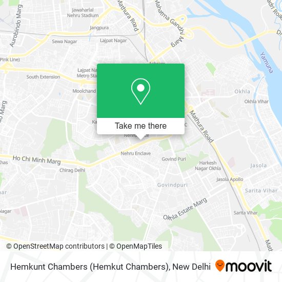 Hemkunt Chambers (Hemkut Chambers) map