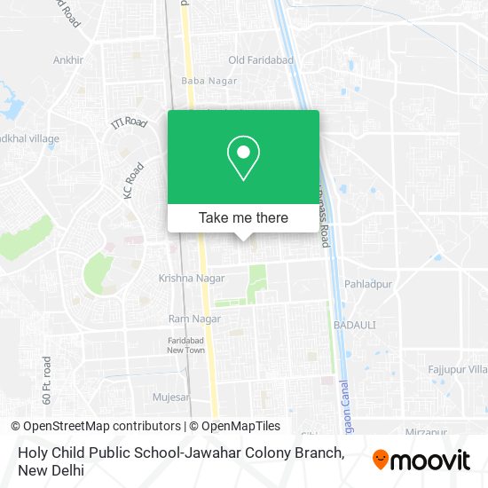 Holy Child Public School-Jawahar Colony Branch map