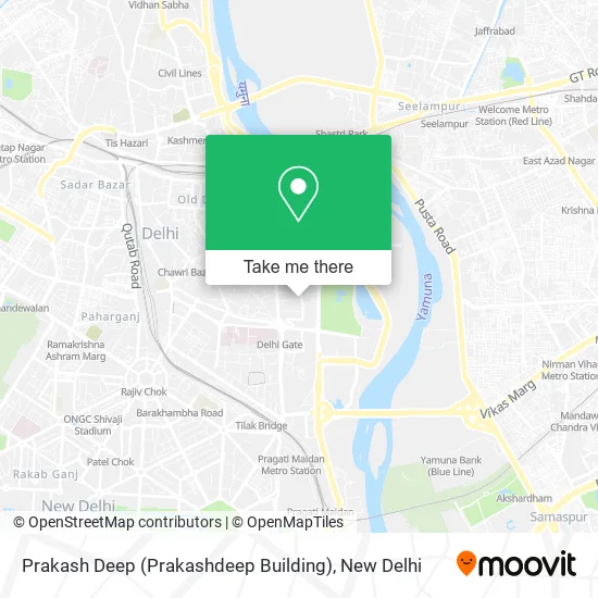 Prakash Deep (Prakashdeep Building) map