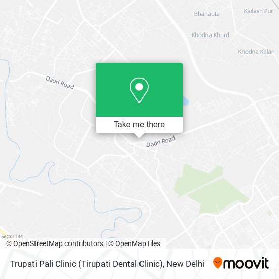Trupati Pali Clinic (Tirupati Dental Clinic) map