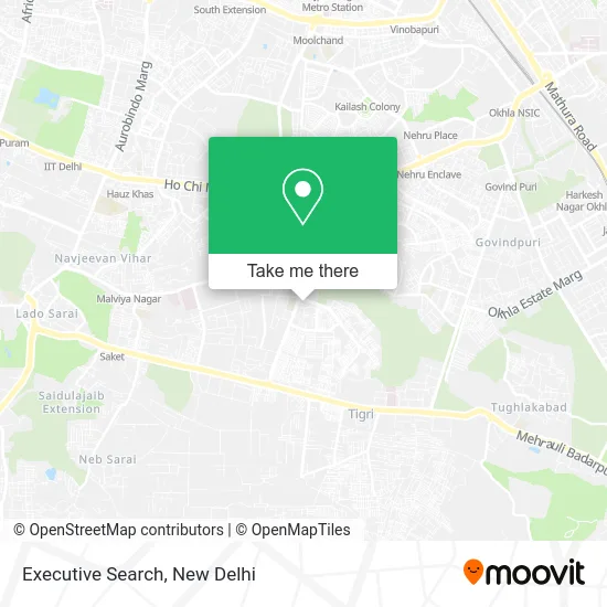Executive Search map
