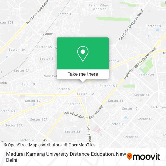 Madurai Kamaraj University Distance Education map