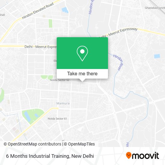 6 Months Industrial Training map