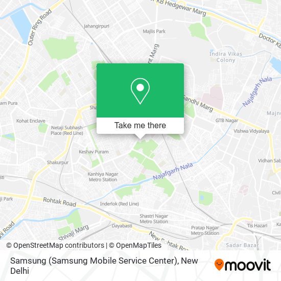 Samsung (Samsung Mobile Service Center) map