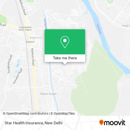 Star Health Insurance map