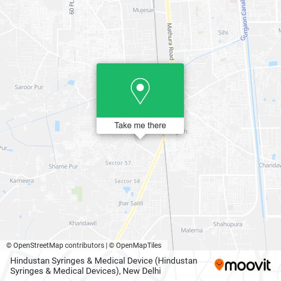 Hindustan Syringes & Medical Device map
