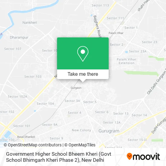 Government Higher School Bheem Kheri (Govt School Bhimgarh Kheri Phase 2) map