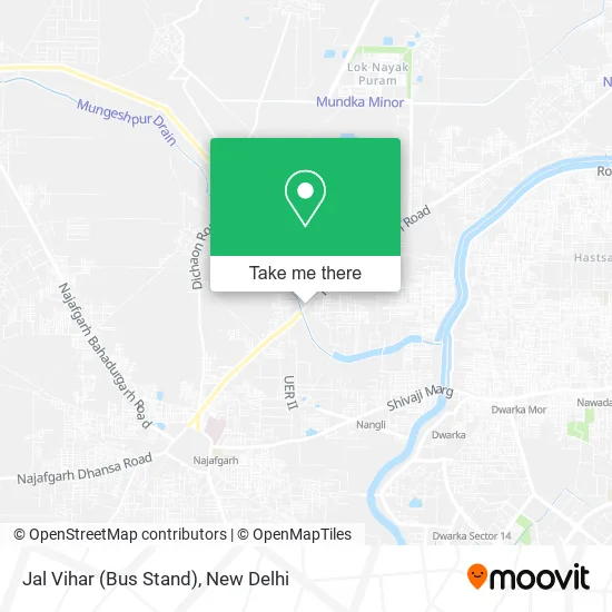 Jal Vihar (Bus Stand) map