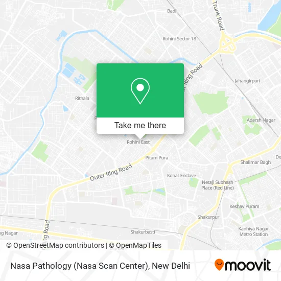 Nasa Pathology (Nasa Scan Center) map